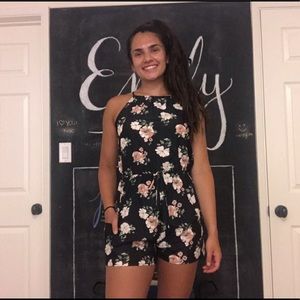 Floral romper